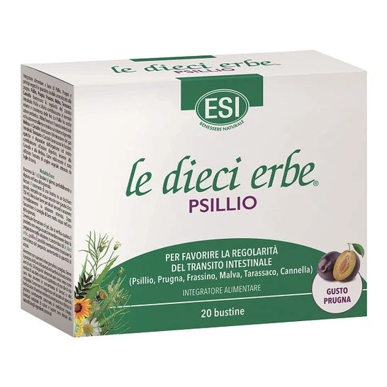 ESI le Dieci Erbe Psillio 20 Unità