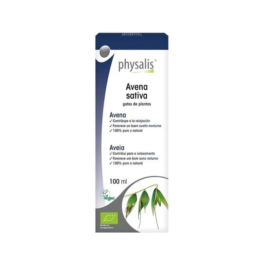 Gocce vegetali Physalis Avena sativa Bio 100ml