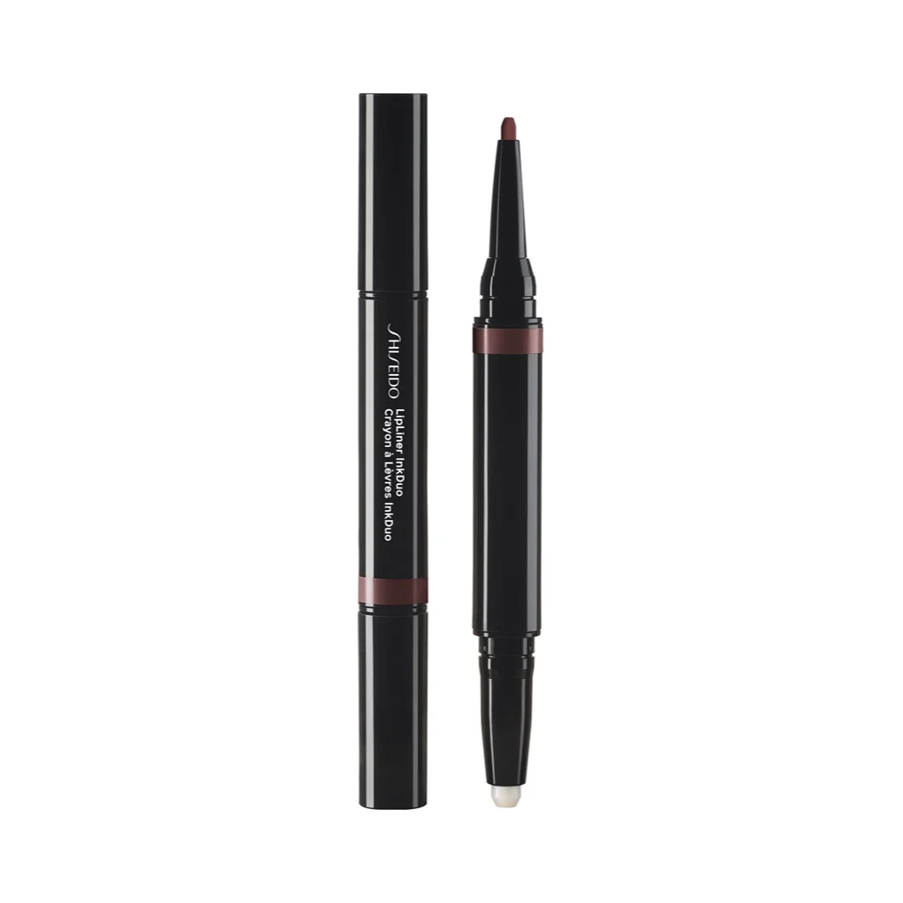Shiseido Lipliner InkDuo - rossetto e matita per contorno labbra con balsamo 1,1 g 12 Espresso
