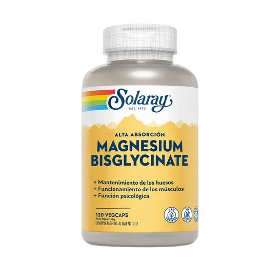 Solaray Magnesium Bisglycinate 120caps
