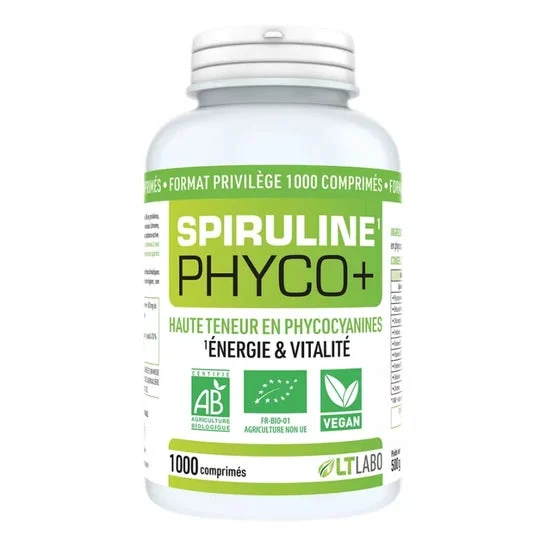 LT Labo Spiruline Phyco+ Bio 1000comp