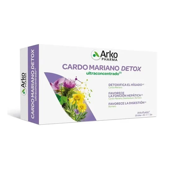 Arkopharma Cardo Mariano 20 fiale