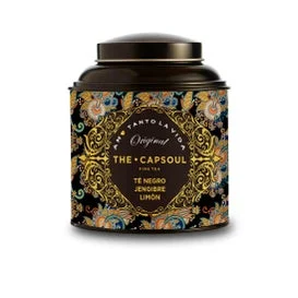 The Capsoul Tè Nero Sciolto Zenzero & Limone 100g
