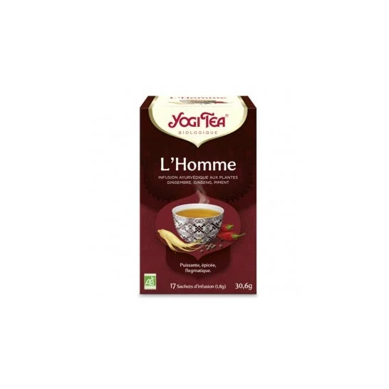 Yogi Tea l'Homme Bio 17 Bustine