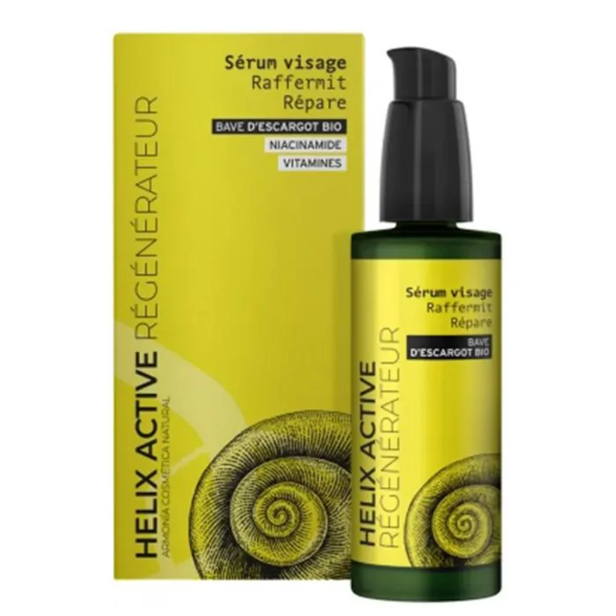Armonia Cosmétique Helix Activ Siero Viso Lumaca rigenerante Tutti i Tipi di Pelle 30ml