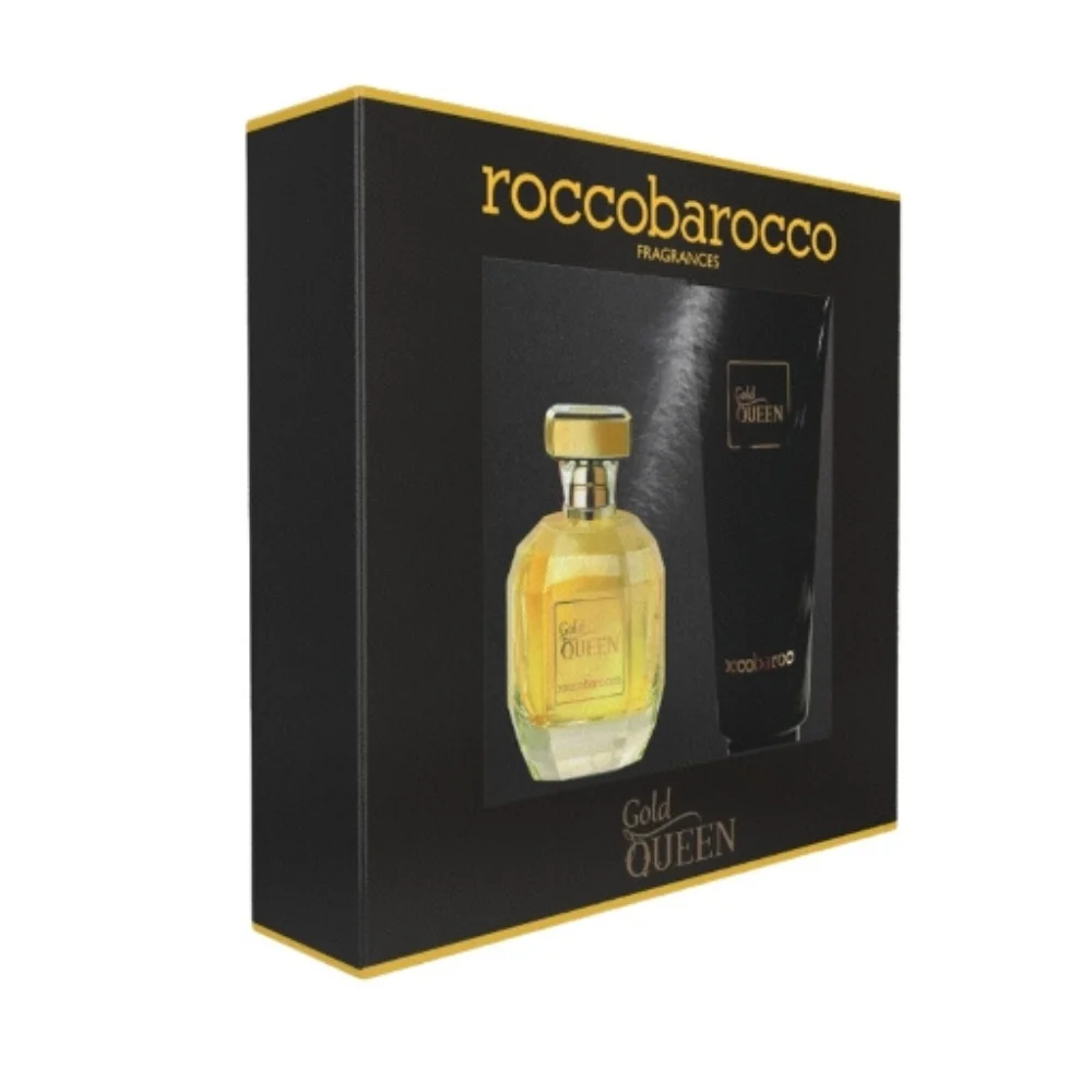 Roccobarocco Gold Queen Set regalo EDP 100 ml e lozione corpo 200 ml
