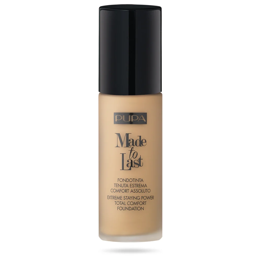 Pupa Long Lasting Make Up SPF 10 Made To Last ( Total Comfort Fondotinta) 30ml 003 Avorio Scuro