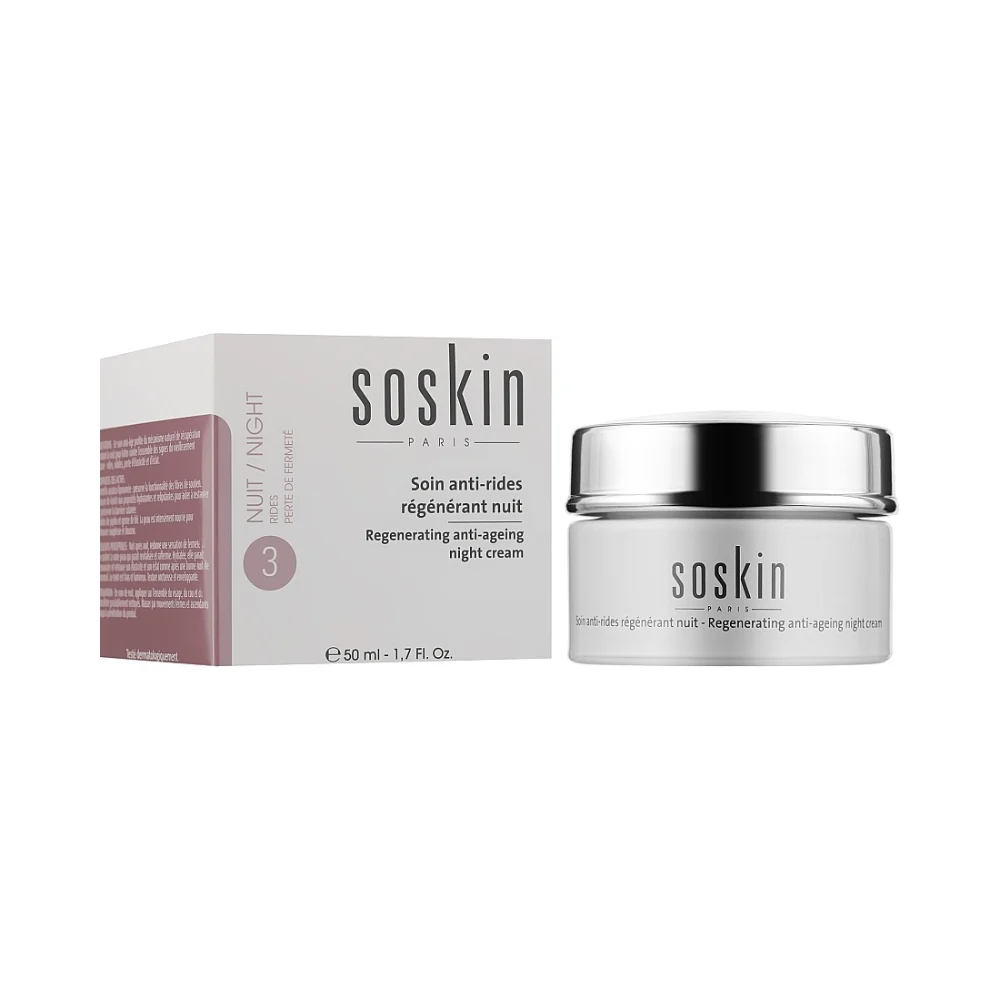 Soskin paris Crema da notte anti-età rigenerante - 50 ml