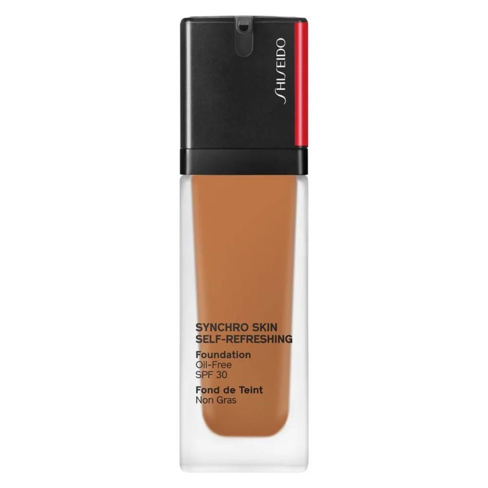 Shiseido Synchro Skin Self-Refreshing Foundation SPF 30 - Fondotinta a lunga tenuta 30 ml 520 Rosewood