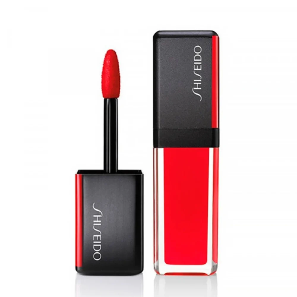 Shiseido LacquerInk LipShine - Rossetto idratante 9 ml 304 Techno Red