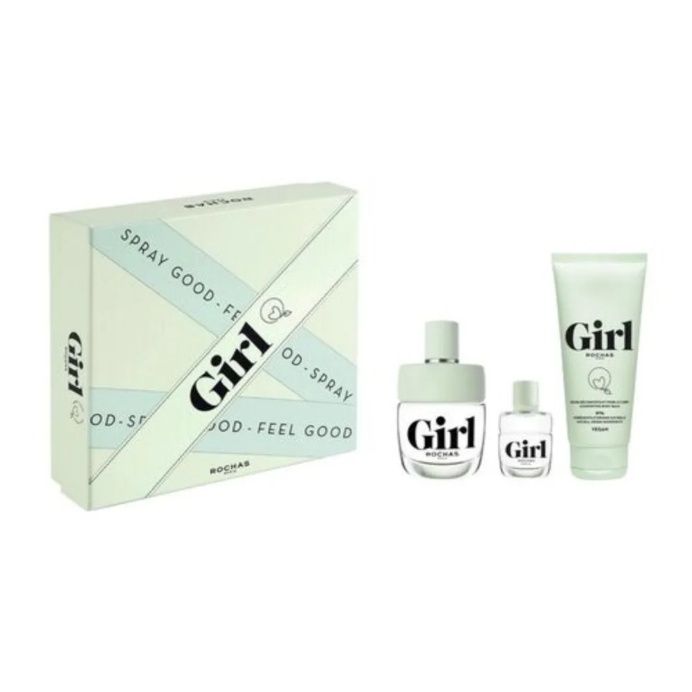 Rochas Set regalo per ragazze EDT 100 ml, lozione corpo 100 ml e miniatura EDT 7,5 ml