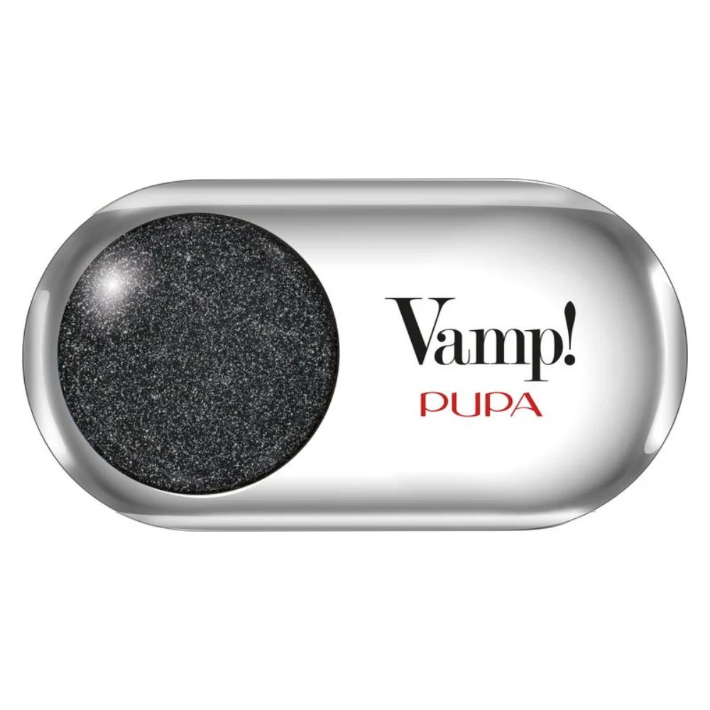 Pupa Vamp (Ombretto compatto) 1,5 g - 301 Frozen Black - Metallic
