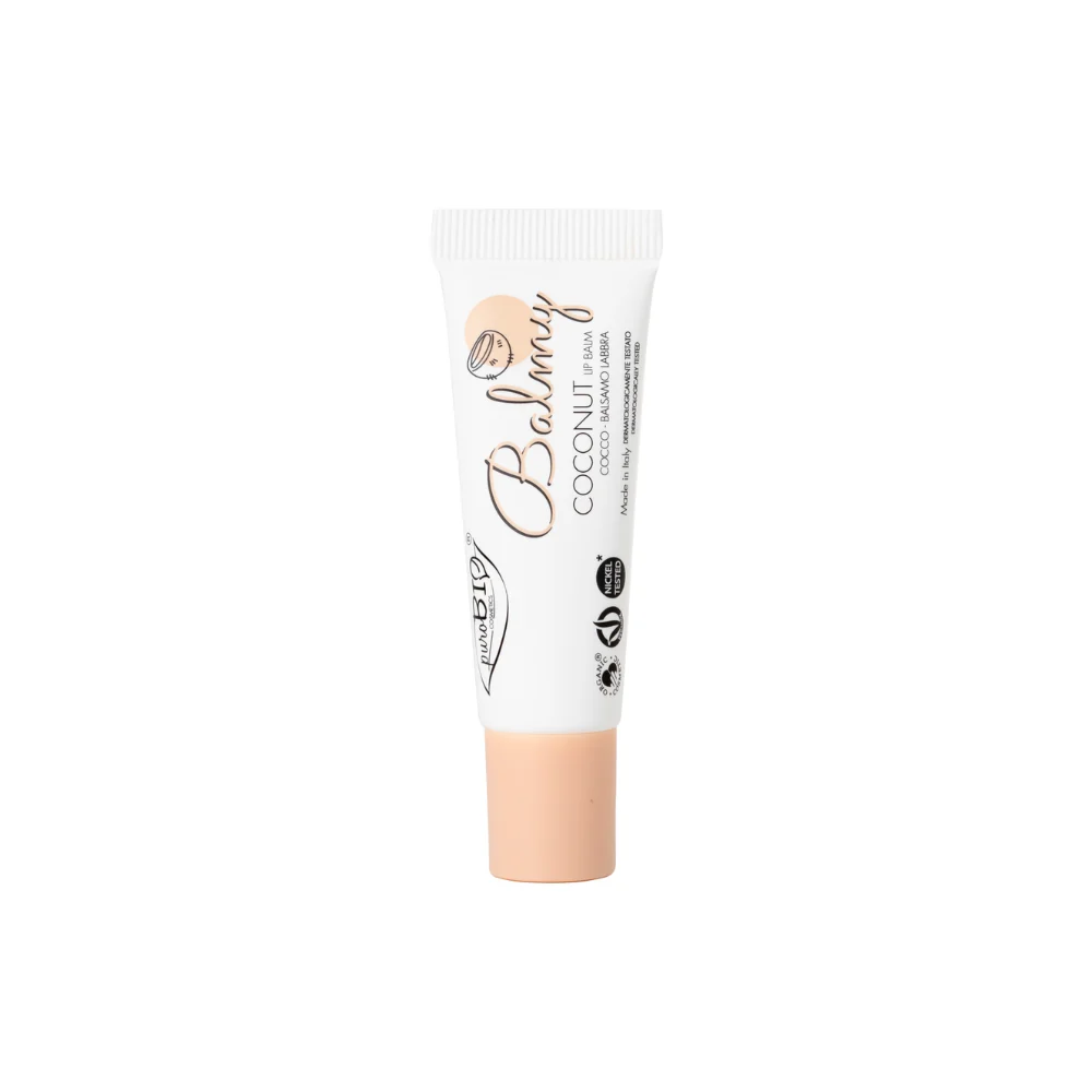 Purobio cosmetics Balsamo Balsamo labbra, 04 Cocco (10 ml)