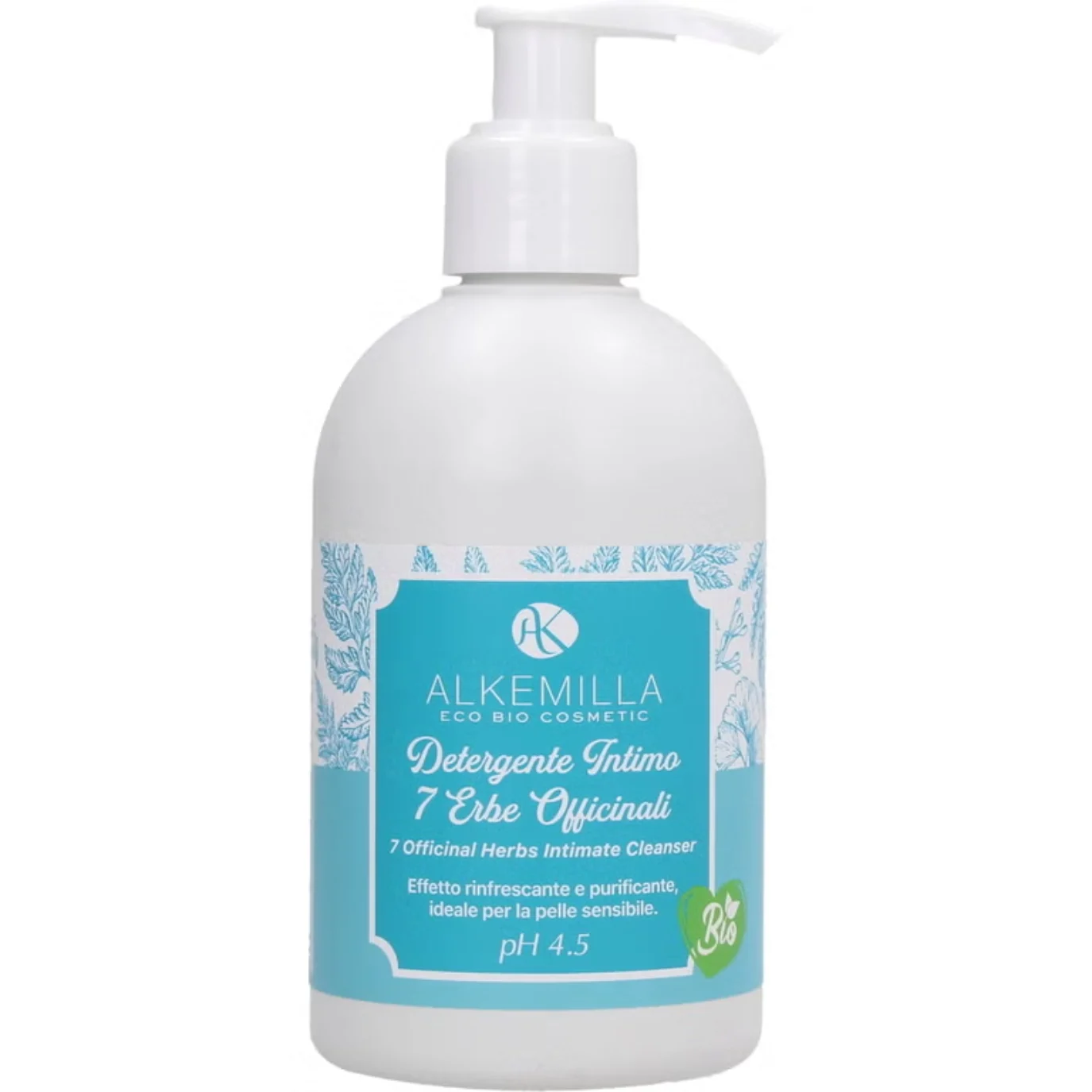Alkemilla eco bio cosmetic Detergente Intimo alle 7 Erbe 250 ml