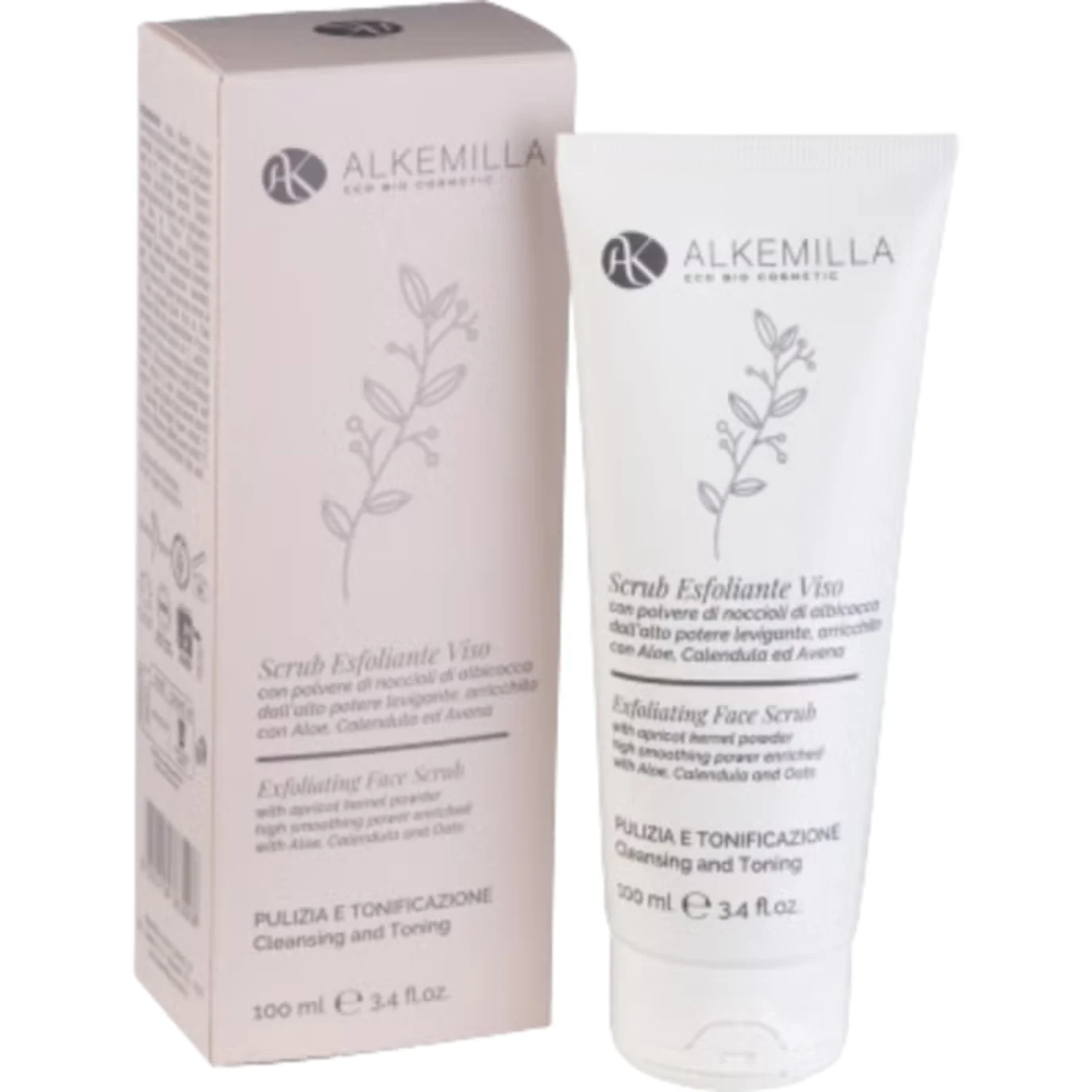 Alkemilla eco bio cosmetic Scrub Viso 100 ml