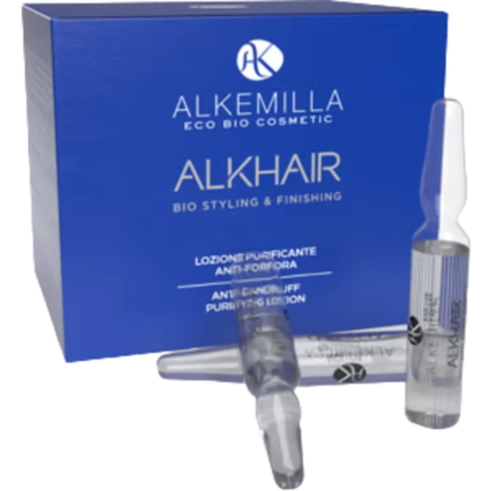 Alkemilla eco bio cosmetic ALKHAIR Lozione Purificante Antiforfora 120 ml