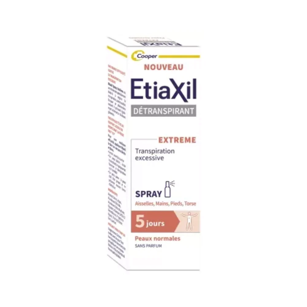 Etiaxil Spray Deodorante Traspirante Ascelle Mani Piedi Torso 30ml