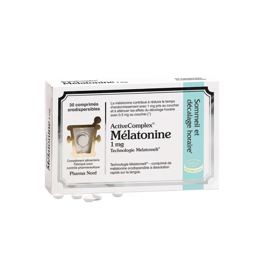 Pharma Nord ActiveComplex Melatonina Sonno e jet lag 30 compresse