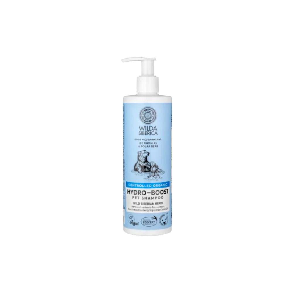Wilda Siberica Hydro-Boost Pet Shampoo, 400 Ml