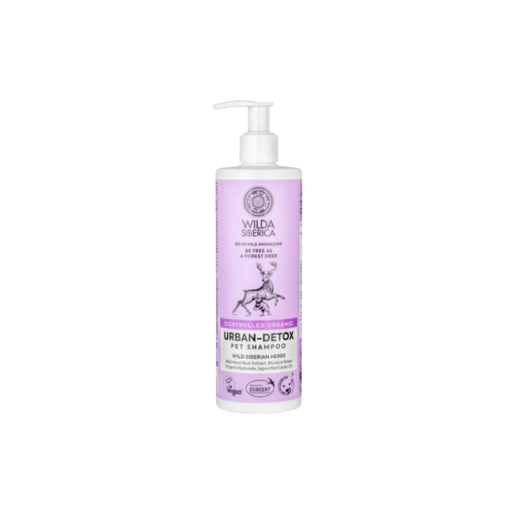 Wilda Siberica Urban-Detox Pet Shampoo, 400 Ml