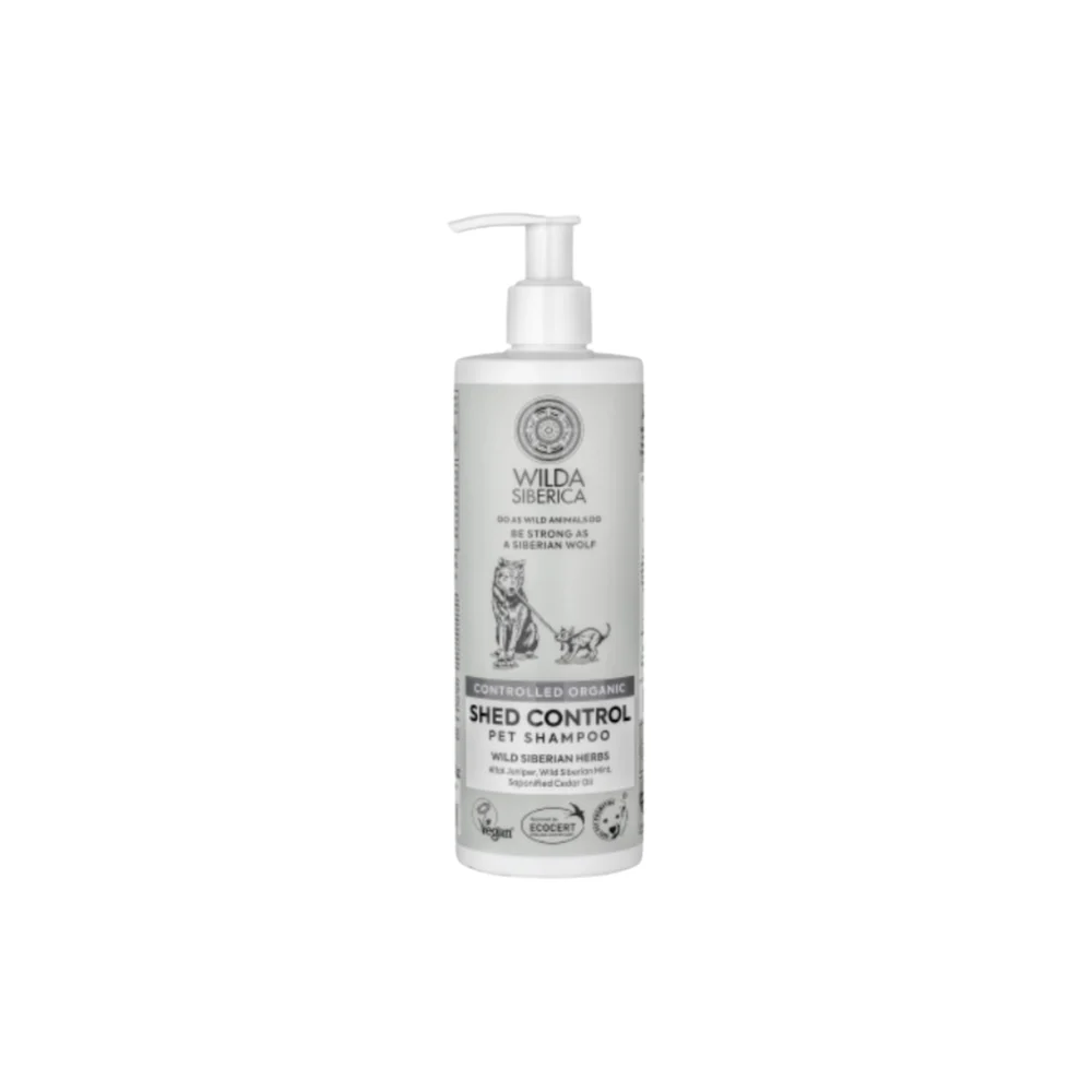 Wilda Siberica Shed Control Pet Shampoo, 400 Ml