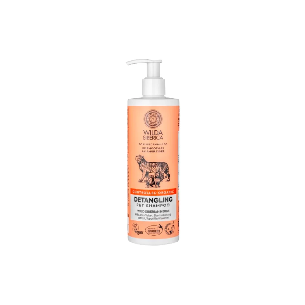 Wilda Siberica Detangling Pet Shampoo, 400 Ml