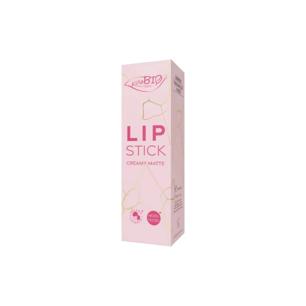 Purobio cosmetics Kintsugi Rossetto Cremoso Opaco, 04 True Magenta (4 g)