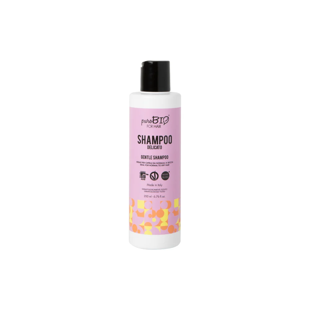 Purobio cosmetics Shampoo Delicato, 200 ml