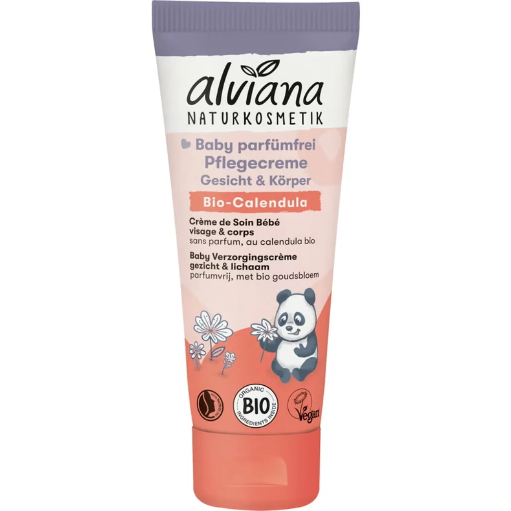 Alviana naturkosmetik Crema Viso e Corpo per Bambini 75 ml