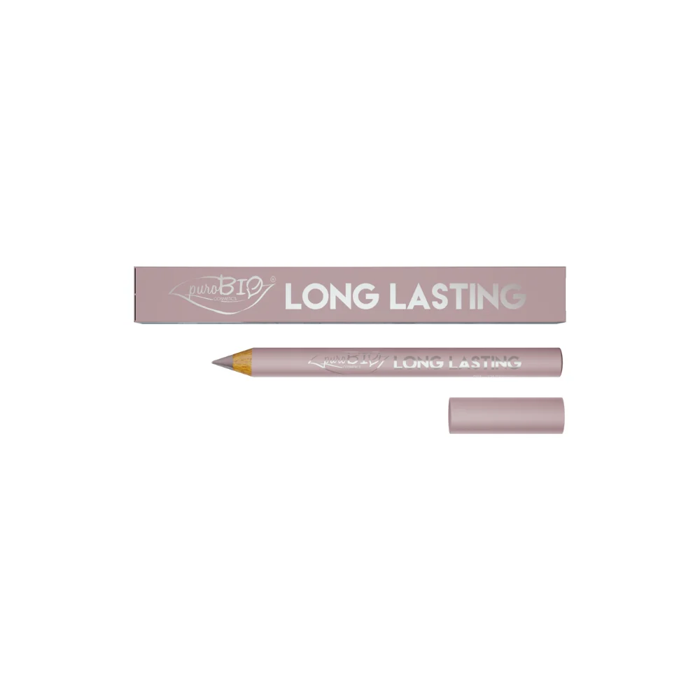 Purobio cosmetics Matita ombretto lunga durata Kingsize, 030L Quarzo Rosa (3 g)