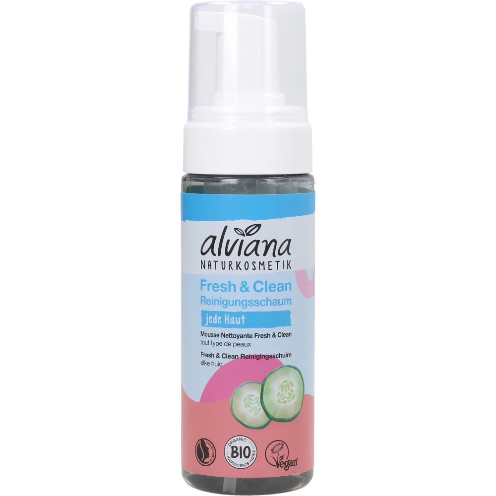 Alviana naturkosmetik Fresh & Clean - Detergente Schiuma 150 ml