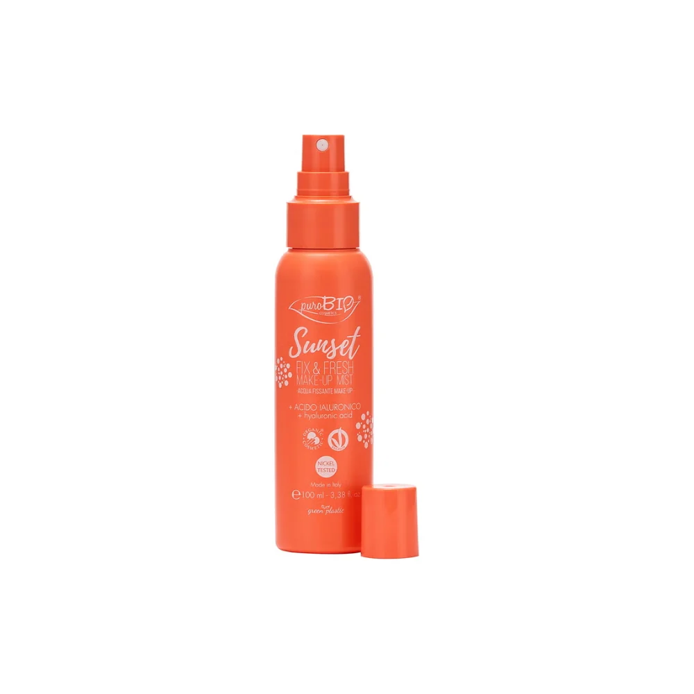 Purobio cosmetics Spray make-up Sunset Fix&Fresh - Anniversary2019, 100 ml