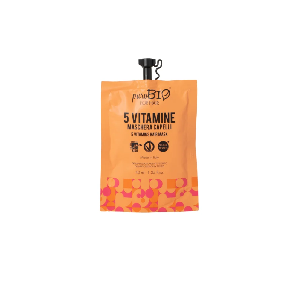 Purobio cosmetics Maschera alle 5 Vitamine, 40 ml