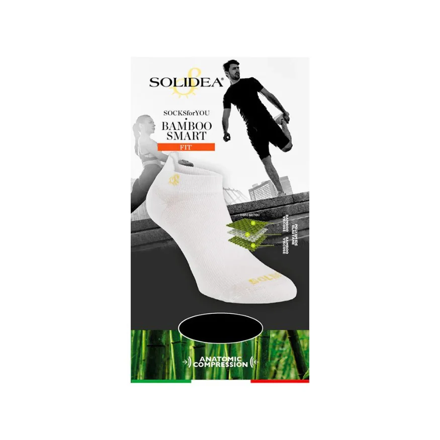 Solidea Socks for you Bamboo Smart Fit Calzini Traspriranti Rosso 1S