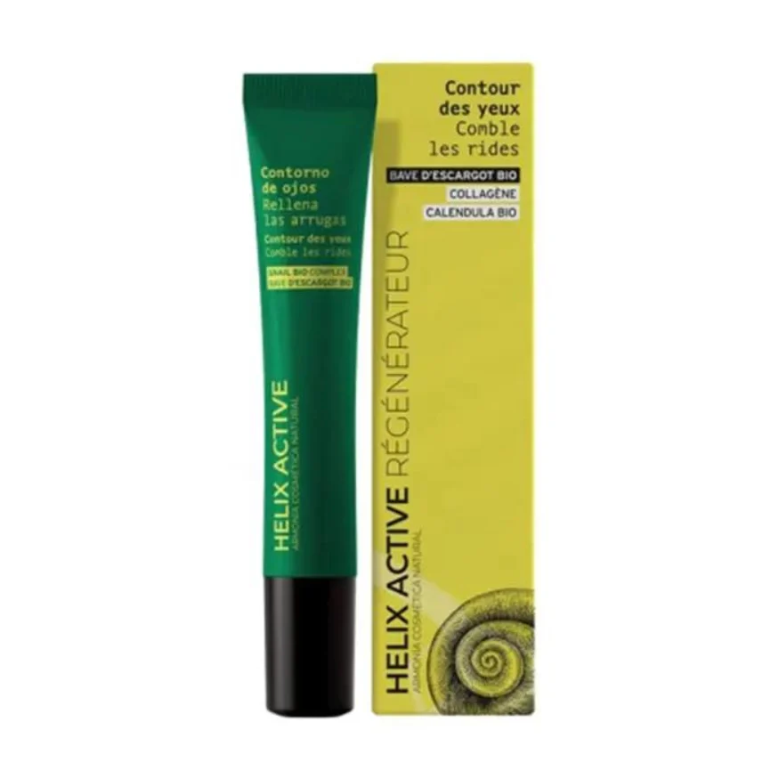 Armonia Cosmétique Helix Activ Contorno Occhi Lumaca rigenerante Tutti i Tipi di Pelle 15ml