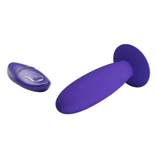 Pretty Love Youth Plug Anal Vibrador Control Remoto Violeta 1ud