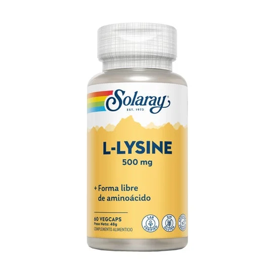 Solaray L Lisina 500mg 60caps