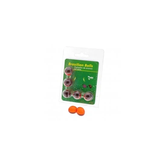 Diverty Sex Taloka Brazilian Balls Intimate Gel Strawberry & Chocolate 5uds