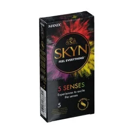 Manix Skyn 5 Sense Box di 5 conservanti senza lattice