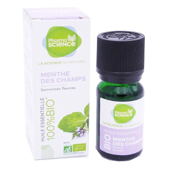 Pharmascience Olio Essenziale Menta Olio Essenziale Biologico 10ml