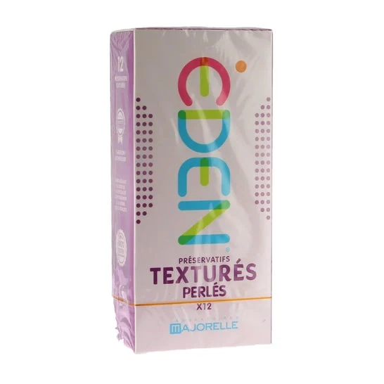 Eden Preservativos Masculinos Texturizados Perlados 12 uds