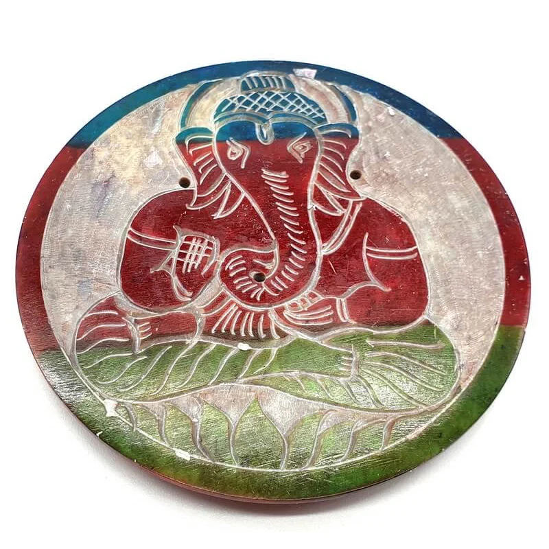 Brucia incensi in Pietra Saponaria per bastoncini - Ganesh