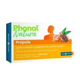 Forte Propoli 24 Compresse al miele e vitamina C al limone, sapore di limone