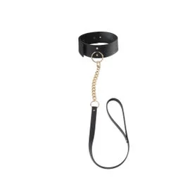 Bijoux Indiscrets Maze Collana nera con cinturino 1pc