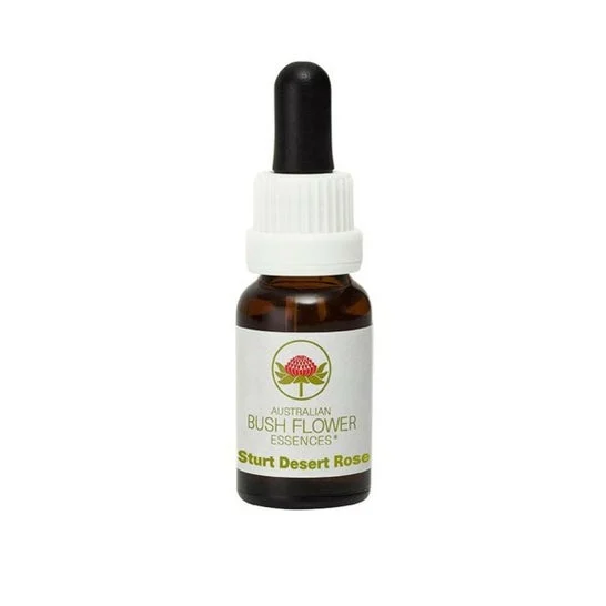 Australian Bush Flower Essence Sturt Desert Rose 15ml