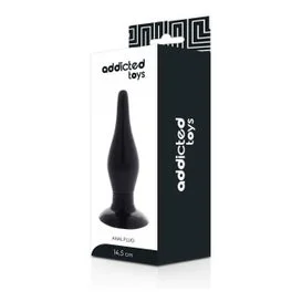 Addicted Toys Plug anale 14,5cm nero 1pc