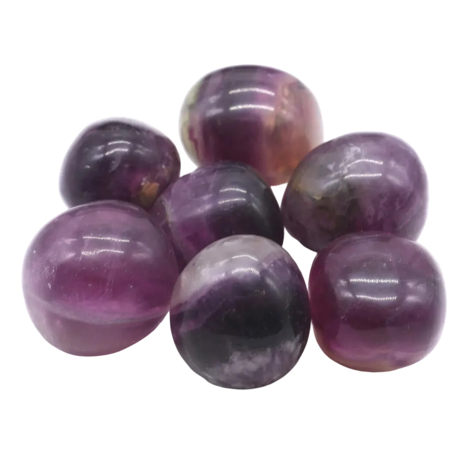 Fluorite viola Burattata