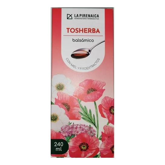 La Pirenaica Tosherba Balsámico con Miel y Fitoextractos 240ml