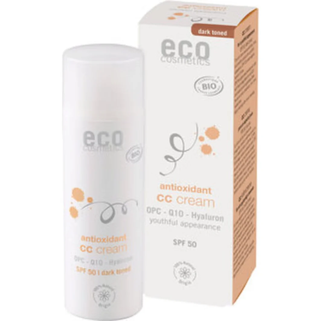 Eco cosmetics CC Creme Colorata SPF 50 scuro (50 ml)