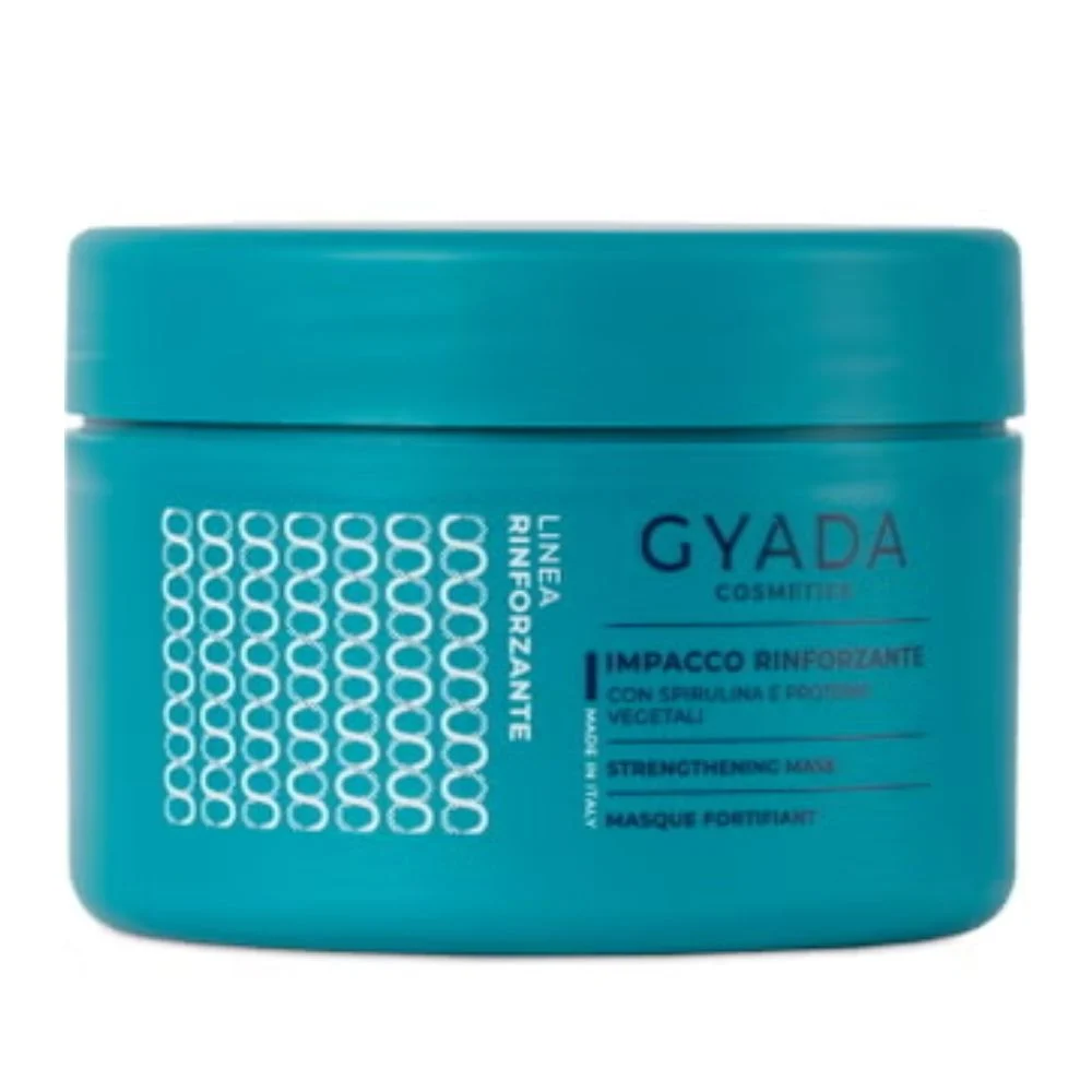 Gyada cosmetics Impacco Capelli Rinforzante con Spirulina 250 ml